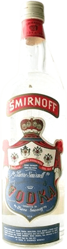 Envío gratis | Vodka Smirnoff Blue — Edición Azul Rusia 70 cl Ejemplar Coleccionista No Apto para Consumo