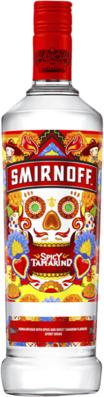 19,95 € 免费送货 | 伏特加 Smirnoff Spicy — 辛辣, Tamarindo — 罗望子