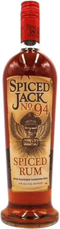 Бесплатная доставка | Ром Spiced Jack. Calico Nº 94 Соединенные Штаты 70 cl