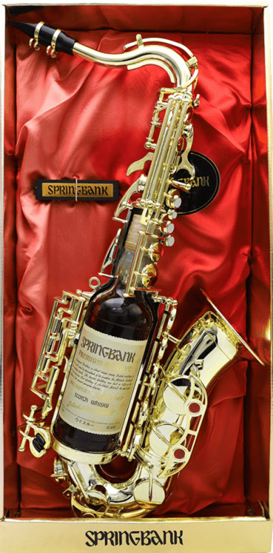 1 455,95 € Envio grátis | Whisky Single Malt Springbank Saxplayer Premium Reserva 12 Anos Meia Garrafa 37 cl