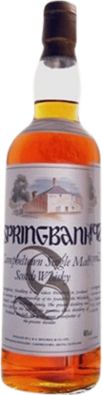 Бесплатная доставка | Виски из одного солода Springbank White Label Коллекционный образец Объединенное Королевство 70 cl