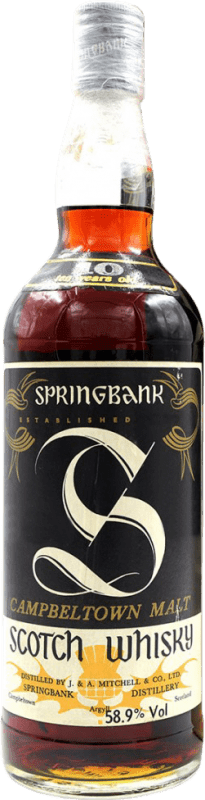 13 579,95 € Spedizione Gratuita | Whisky Single Malt Springbank Esemplare da Collezione 10 Anni