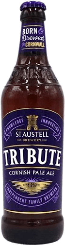 Spedizione Gratuita | Birra St. Austell Tribute Cornish Pale Ale Regno Unito Bottiglia Medium 50 cl