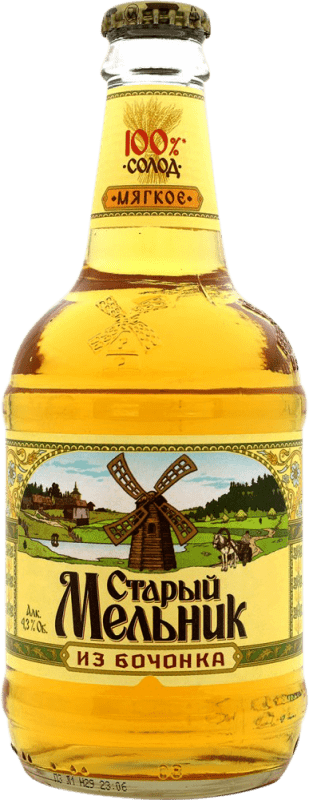 Бесплатная доставка | Пиво Stariy Melnik Российская Федерация Средняя бутылка 50 cl Suave — Мягкий
