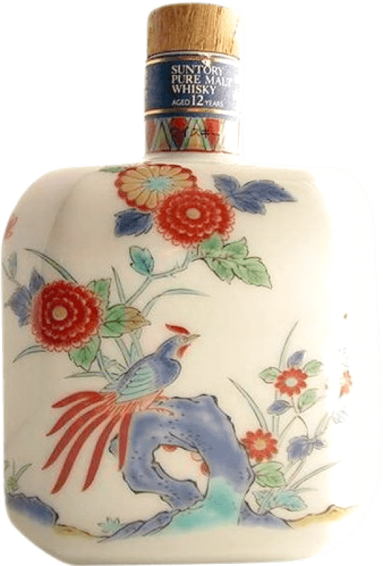 Spedizione Gratuita | Whisky Blended Suntory Yamazaki Pure Malt Porcelana Giappone 12 Anni 60 cl