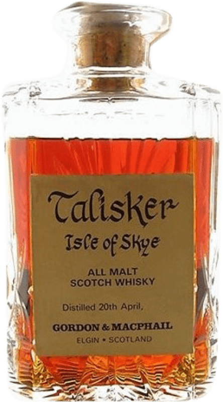 Envoi gratuit | Single Malt Whisky Talisker Gordon & Macphail Edinburgh Crystal Decanter Royaume-Uni 70 cl