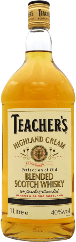 送料無料 | ブレンデッドウイスキー Suntory Teacher's イギリス 1 L コレクターズアイテム 飲食不可