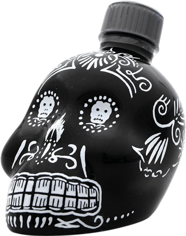 Spedizione Gratuita | Tequila Tequilas Finos Kah Añejo Messico Bottiglia Miniatura 5 cl