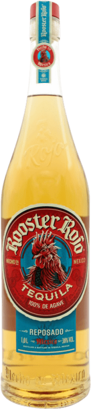 Kostenloser Versand | Tequila Tequilas Finos Rooster Rojo Reposado Mexiko 1 L