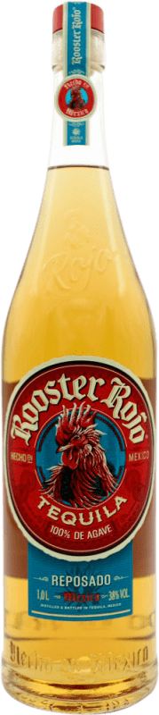 34,95 € | Tequila Finos Rooster Rojo Reposado México 1 L