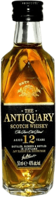 12,95 € Free Shipping | Whisky Blended The Antiquary 12 Years Miniature Bottle 5 cl