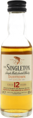 3,95 € Kostenloser Versand | Whiskey Single Malt The Singleton Sammlerexemplar 12 Jahre Miniaturflasche 5 cl
