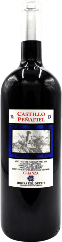 Envoi gratuit | Vin Rouge Thesaurus Castillo de Peñafiel Crianza D.O. Ribera del Duero Espagne Bouteille Magnum 1,5 L