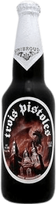 Cerveza Tres Pistolas Botellín Tercio 33 cl