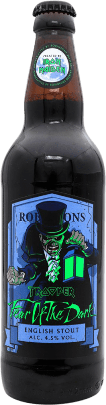 Envoi gratuit | Bière Trooper Fear of the Dark Royaume-Uni Bouteille Medium 50 cl