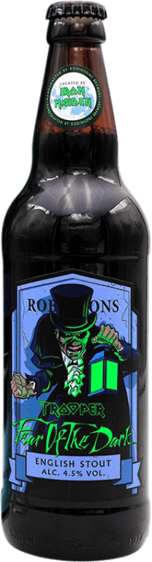 Spedizione Gratuita | Birra Trooper Fear of the Dark Regno Unito Bottiglia Medium 50 cl