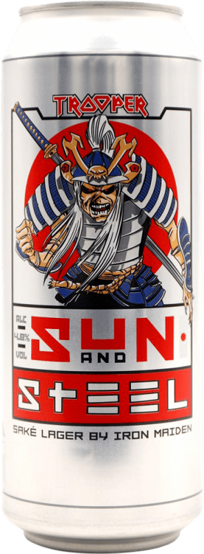 Free Shipping | Beer Trooper Iron Maiden Sun and Steel United Kingdom Medium Tin 50 cl Free Shipping | Beer Trooper Iron Maiden Sun and Steel United Kingdom Medium Tin 50 cl