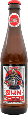 Kostenloser Versand | Bier Trooper Iron Maiden Sun and Steel Großbritannien Drittel-Liter-Flasche 33 cl