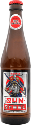 送料無料 | ビール Trooper Iron Maiden Sun and Steel Lager イギリス 1/3ボトル 33 cl