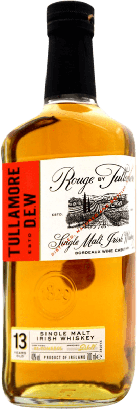 Spedizione Gratuita | Whisky Single Malt Tullamore Dew Rouge Irlanda 13 Anni 70 cl