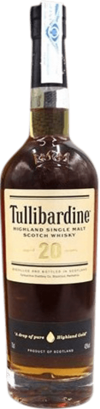 Envoi gratuit | Single Malt Whisky Tullibardine Royaume-Uni 20 Ans 70 cl