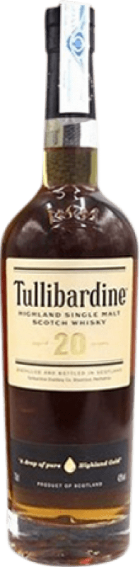 112,95 € Envio grátis | Whisky Single Malt Tullibardine 20 Anos