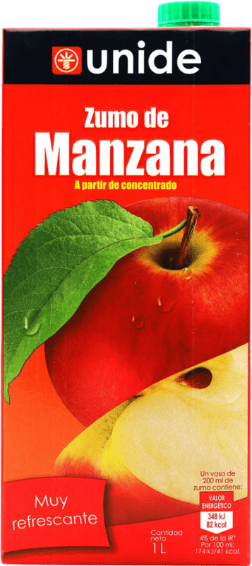 Envío gratis | Zumo Unide España 1 L Manzana