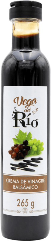 Envio grátis | Vinagre Vega del Río Crema Balsámica Espanha Garrafa Pequena 20 cl