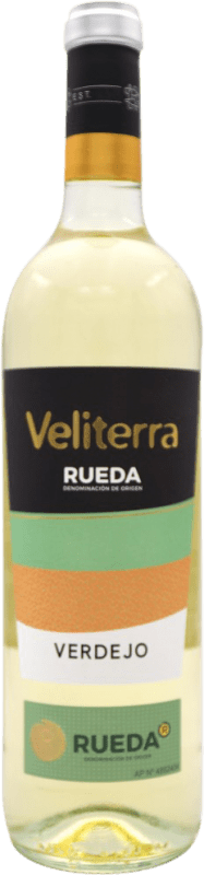 Envoi gratuit | Vin blanc Veliterra D.O. Rueda Espagne Verdejo 75 cl