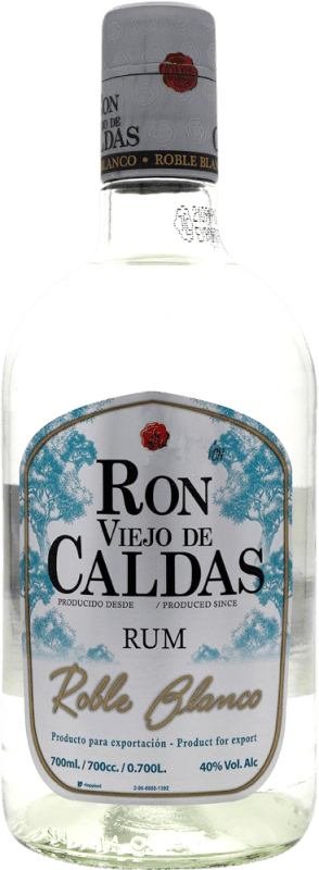 Бесплатная доставка | Ром Viejo de Caldas Blanco Колумбия 70 cl