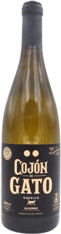 Бесплатная доставка | Белое вино Vinos Divertidos Cojón de Gato D.O. Somontano Испания Godello — Годельо 75 cl