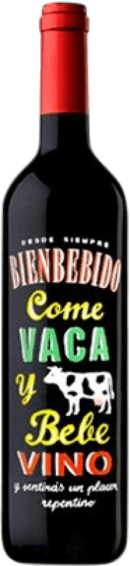 Envío gratis | Vino tinto Vintae Bienbebido Come Vaca Joven D.O.Ca. Rioja España 75 cl