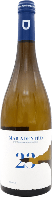 Бесплатная доставка | Белое вино Viña Almirante Mar Adentro 23 D.O. Rías Baixas Испания Godello — Годельо 75 cl