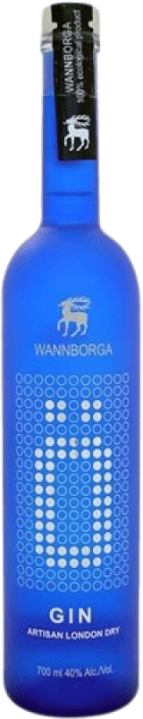 Бесплатная доставка | Джин Wannborga. Gin Ö Швеция 70 cl