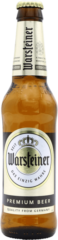 Spedizione Gratuita | Birra Warsteiner Premium Germania Bottiglietta Terzo 33 cl