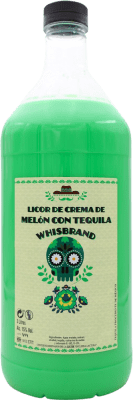 Crema de Licor Whisbrand Melón con Tequila Botella Especial 3 L