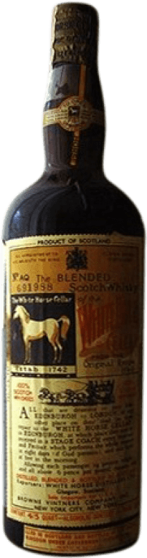 Envío gratis | Whisky Blended White Horse Ejemplar Coleccionista Reino Unido 70 cl