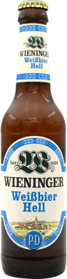 Free Shipping | Beer Wieninger Weibbier Hell Germany Third-Liter Bottle 33 cl