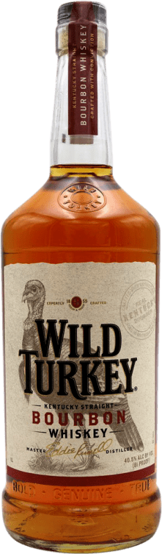 39,95 € Kostenloser Versand | Bourbon Whisky Wild Turkey 81