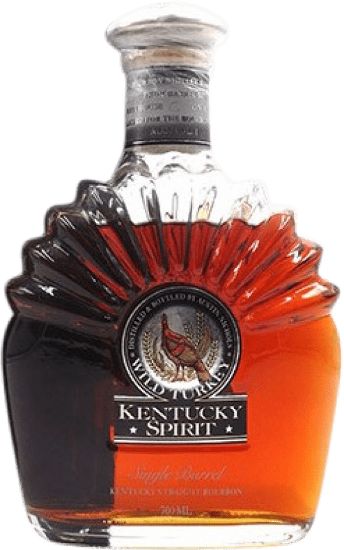 Бесплатная доставка | Виски Бурбон Wild Turkey Kentucky Spirit Коллекционный образец Соединенные Штаты 70 cl