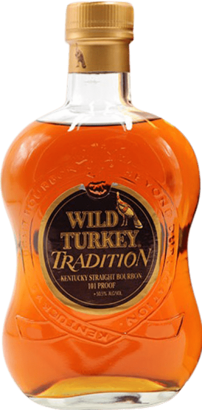 Envio grátis | Whisky Bourbon Wild Turkey Tradition Estados Unidos 70 cl