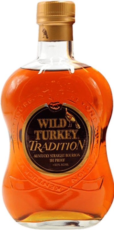 Бесплатная доставка | Виски Бурбон Wild Turkey Tradition Соединенные Штаты 70 cl