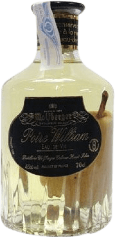 Envio grátis | Aguardente Orujo Wolfberger Poire William França 70 cl