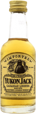 Licores Yukon Jack. Espécime de Colecionador Garrafa Miniatura 5 cl