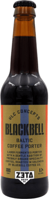 Envío gratis | Cerveza Zeta Blackbell Lager España Botellín Tercio 33 cl Coffee — Café