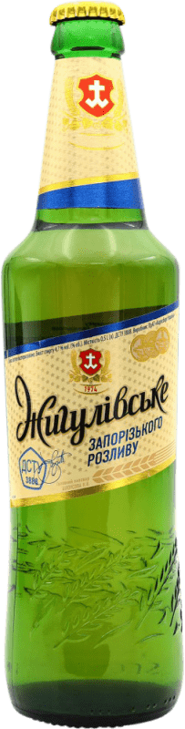 Envío gratis | Cerveza Zhigulevskoe Rusia Botella Medium 50 cl