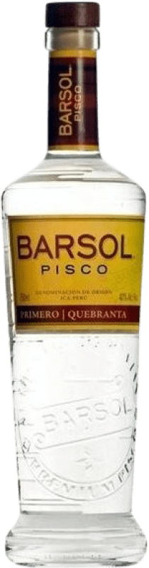 39,95 € Бесплатная доставка | Писко Barsol Puro Quebranta