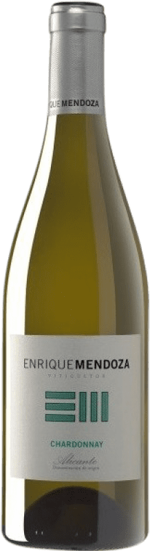 22,95 € | Белое вино Enrique Mendoza D.O. Alicante Сообщество Валенсии Испания Chardonnay — Шардоне Бутылка Магнум 1,5 L