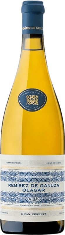 Free Shipping | White wine Remírez de Ganuza Olagar Grand Reserve D.O.Ca. Rioja The Rioja Spain Viura 75 cl