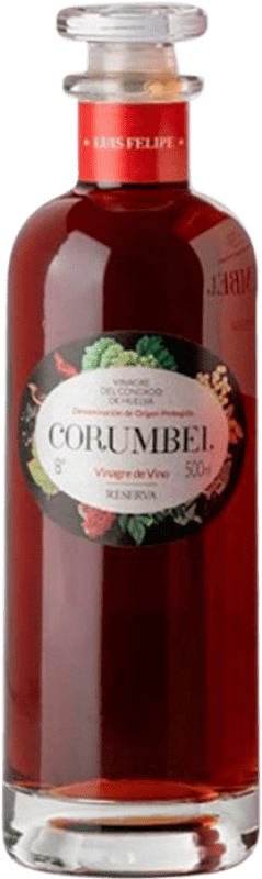 Spedizione Gratuita | Aceto Rubio Corumbel Riserva D.O. Condado de Huelva Andalusia Spagna Bottiglia Medium 50 cl